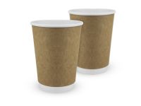 White-kraft paper cup 12oz. Full cup 430 ml