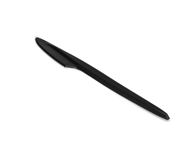 Disposable black knife