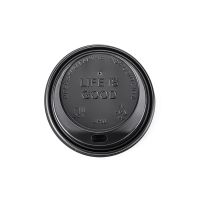 Lid AP80 drinker black with LIFE IS GOOD logo
